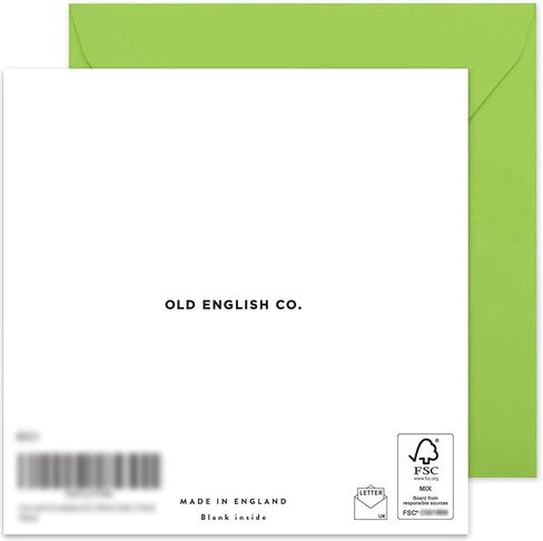Old English Co. Dinosaur Daddy Happy Birthday Card - Fun Father's Day Greeting Card for Dad | Cute Daddysaurus Card from Children, Son, Daughter | Blank Inside & Envelope Included (Daddy) in Saudi Arabia