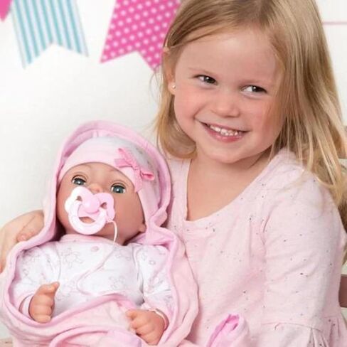 Adora Adoption Babies Collection, 16" Baby Doll with Complete 9-Piece Accessories includes: Pacifier, Hospital Bracelet, Diaper and More! Birthday Gift For Ages 3+ - Baby Hope in Saudi Arabia