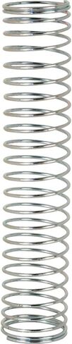 Handyman Springs SP 9718 Compression Spring, Spring Steel Construction, Nickel-Plated Finish, 0.025 GA x 1/4 In. x 1-3/8 In. (4 Pack) in Kuwait