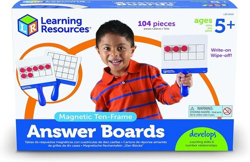 Learning Resources Connecting Ten-Frame Trays, 165 Pieces in Saudi Arabia