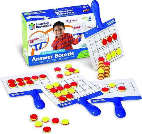 Learning Resources Connecting Ten-Frame Trays, 165 Pieces in Saudi Arabia