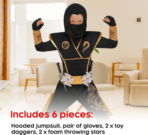 Morph Ninja Costume Kids, Boys Ninja Costume, Ninja Kids Merch, Ninja Set Outfit, Ninja Suit for Kids With Accessories in Saudi Arabia