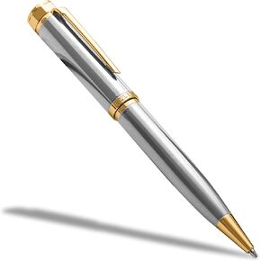 Luxury Ballpoint Pen – Premium Quality, Smooth Writing Experience, Elegant Design, Includes 2 Ink Refills (Black & Blue) – Ideal for Professionals and Gift Giving