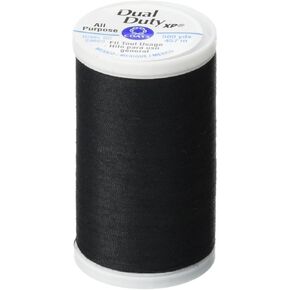 Coats Thread & Zippers Dual Duty XP General Purpose Thread, 500-Yard, Black (S930-0900)