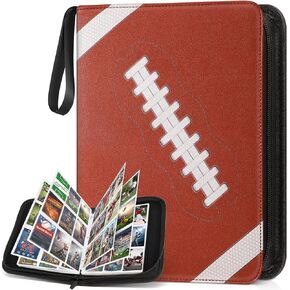 900 Pockets Basketball Trading Card Binder, Sports Card Binder Premium Basketball Card Holder Fit for Football Baseball Sports Card, MTG Game Cards