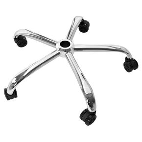 Frassie Office Chair Base Replacement with Wheels, Heavy Duty 2500LBS Metal Stool Chair Base, 28 inch Universal Desk Chair Base Replacement Part