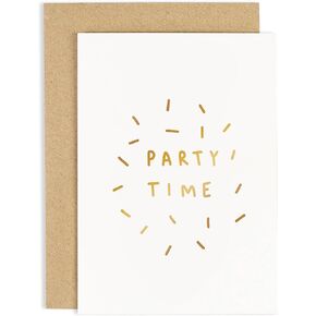 Old English Co. You're Engaged Confetti Card - A6 Engagement Card for Happy Couple | Celebration for Bride and Groom To Be | Blank inside with envelope