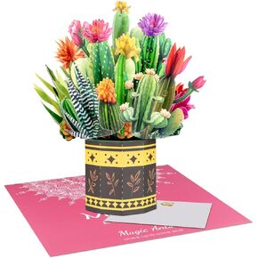 3D Pop Up Card with Sunflower Bouquet Elegant Flower Greeting for Mother’s Day Birthday Retirement Sympathy Easter Get Well Anniversary Graduation Thinking of You Thank You– Includes Envelopes & Note Card