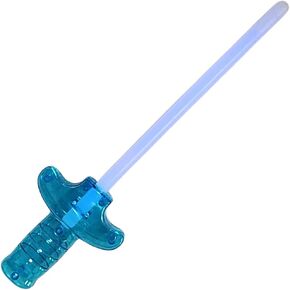 Glow Stick Wand with Blue Saber Topper - 8" (1 Piece) - Long-Lasting Vibrancy - Ideal for Parties & Events