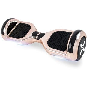 Hover-1 Matrix Electric Self-Balancing Hoverboard with 6.5" LED Tires, Color-Changing Fender Lights, Dual 150W Motors, 7 mph Max Speed, and 3 Miles Max Range