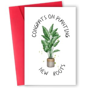 Funny New House Card for Man Woman,House Warming Gifts New Home,New Apartment Card,New Home Card,Moving House Card,Welcome Home