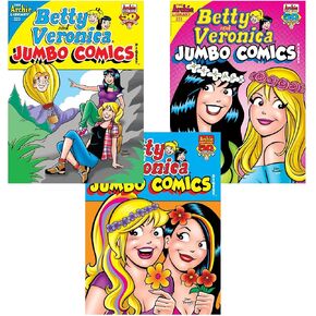 Archie Betty & Veronic Jumbo Comics Digest Celebration 3-Pack (2024 Volume 2) Featuring Betty Cooper, Veronica Lodge, and more