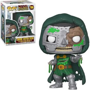 Funko POP Pop! Marvel: Marvel Zombies - Dr. Doom Multicolor, 3.75 inches