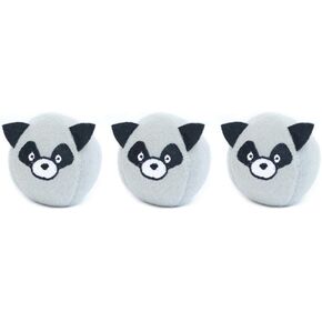 Zippypaws - Purrow Purrow ، إخفاء تفاعلي وبحث عن لعبة Plush Dog - Bubble Babiez Miniz ، 3 عبوات