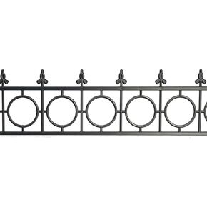 Melody Jane Dollhouse Victorian Black Widows Walk Railing Balustrade 1:12