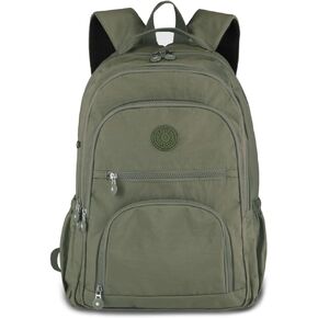 Waterproof Casual Daypacks Superbreak Backpack 24L Laptop Backpack for Women & Men Fits Tourism Business (Military Green)
