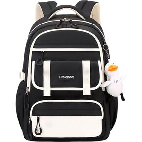 School Backpack for Teen Girls, 15.6" Laptop Backpack School Bag Middle High School College Bookbag Travel Daypack (Blue)