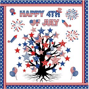 Harloon 78 Pcs 4th of July Bulletin Board Set Veterans Memorial Day Classroom Decorations Patriotic Bulletin Board Decor for School American Flag Independence Day Memorial Day Party Favors