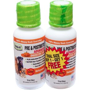 Prebiotics and Postbiotics for Dogs – Enhance Gut Health and Digestion with Inulin, Galacto-oligosaccharides, and Collagen; Essential Pet Supplements for Canine Wellness - Unflavored, 32oz