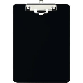 Deli Plastic Clipboard, Clipboards with Low Profile Clip, Standard A4 Letter Size Clipboard for Office, Nurses, Students, and Women, Size 12.4 ×9 Inch, Blue