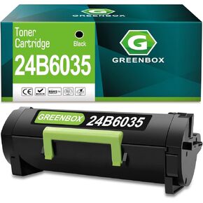GREENBOX Remanufactured 24B6035 Toner Cartridge for M1145 XM1145 Printer (16,000 Pages, 1 Black)
