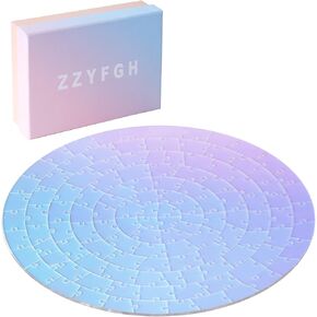 ZZYFGH Clear Hard Puzzle Jigsaw, Impossible Challenge 120 Piece Difficult Jigsaw Puzzle Game for Adults Children