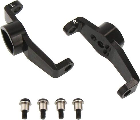 Atomik RC TRX-4 Alloy Caster Blocks (Portal Drive), Red - Replaces 8232 - Compatible with Traxxas in Kuwait