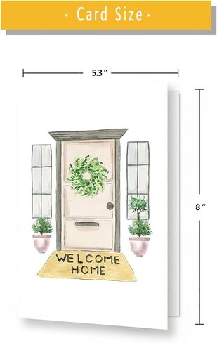 Funny New House Card for Man Woman,House Warming Gifts New Home,New Apartment Card,New Home Card,Moving House Card,Welcome Home in Saudi Arabia