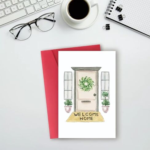 Funny New House Card for Man Woman,House Warming Gifts New Home,New Apartment Card,New Home Card,Moving House Card,Welcome Home in Saudi Arabia
