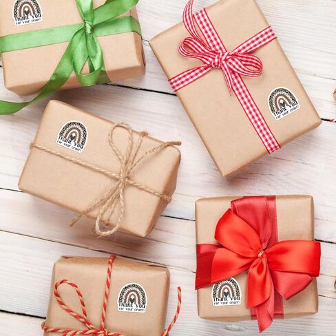 ابتسم لديك بريد سعيد - 500 حزمة من ملصقات 1.5 بوصة للأصدقاء والعملاء والشركات الصغيرة والمحلات التجارية الصغيرة كما شكراً لك وملصقات غلاف هدايا التعبئة والتغليف in Kuwait