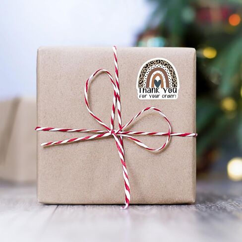 ابتسم لديك بريد سعيد - 500 حزمة من ملصقات 1.5 بوصة للأصدقاء والعملاء والشركات الصغيرة والمحلات التجارية الصغيرة كما شكراً لك وملصقات غلاف هدايا التعبئة والتغليف in Kuwait