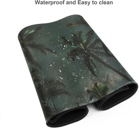 Fly Fishing SportGaming Mouse Pad XL,Extended Large Mouse Mat Desk Pad, Stitched Edges Mousepad,Long Non-Slip Rubber Base Mice Pad,31.5X11.8 Inch in Saudi Arabia