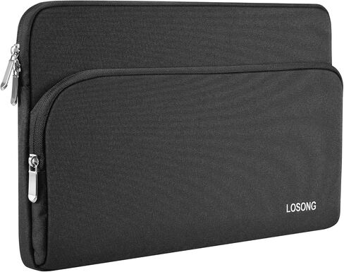 Portable Monitor Case 15.6 Inch, Protective Carrying Sleeve Storage Bag, Portable Display Bag with Accessory Pocket for 15.6 Inch Portable Monitor, Size-15.3"x9.9" Black in Saudi Arabia