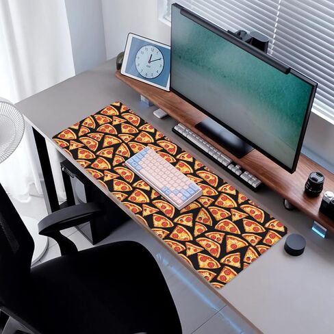 Otter Gaming Mouse Pad, Desk Mat, Non-Slip Rubber Base Cool Aesthetic MousePads for Computer Laptop Keyboard Office School Home Desktop Accessories Decor 31.5" x 11.8" in Saudi Arabia