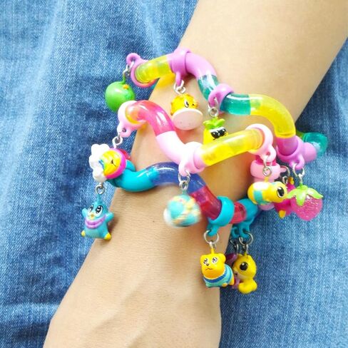 TANGLE Charms Fidget Friendship Bracelets (Pet Peeps) - Charm Bracelets - Mystery Charm Fidgets for Kids - Cute Fidgets in Kuwait