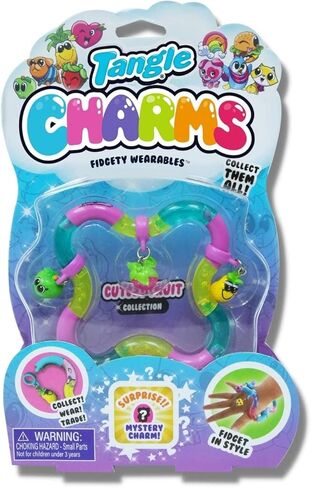 TANGLE Charms Fidget Friendship Bracelets (Pet Peeps) - Charm Bracelets - Mystery Charm Fidgets for Kids - Cute Fidgets in Kuwait