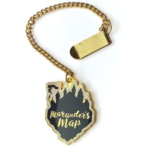Paper House Productions Harry Potter Knockturn Hogwarts Crest Enamel Charm Chain & Clip Bookmark