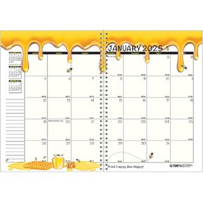 House of Doolittle 2025 Monthly Calendar Planner, Honeycomb, 7 x 10 Inches, January - December (HOD26602-25)