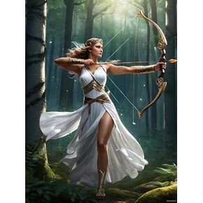 Diamond Art Painting Kits for Adults, Greek Goddess DIY Diamond Painting Set, Diamond Painting Pictures Home Wall Decor Entrance Decorations 12x16 Inch
