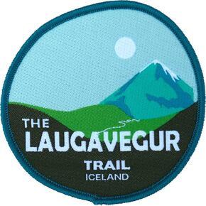 Laugavegur Woven Patch/Iceland Hiker Gift Badge, 5065020207094, Green