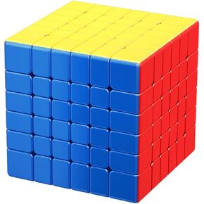 MOYU MEILONG 6x6x6 V2 Speed Cube Stickerless Magic Cube Puzzle Toy