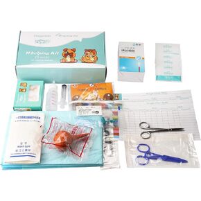 Silicone Feeding Nipples and Syringe for Newborn Kittens, Puppies, Small Animals, Rabbits Dongdong pet