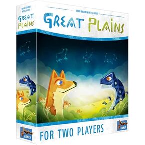 Great Plains Board Game | لعبة ألغاز مجردة | لعبة مجلس الإستراتيجية | لعبة لوحة الأسرة المرح للبالغين والأطفال | الأعمار 10 وما فوق | 2 لاعبين | متوسط ​​وقت اللعب 20 دقيقة | صنعت من خلال ألعاب Lookout
