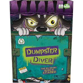 Goliath Dumpster Diver Game - Take Raccoon's Snacks Before His Paw Jumps Out to Defend His Goodies - No Reading Required - Ages 4 and Up, 2-4 Players