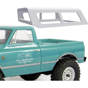 Canopy Topper Upgrade Parts for 1/24 Scale SCX24 C10 RC Crawler Pickup Truck（NO Truck Included）