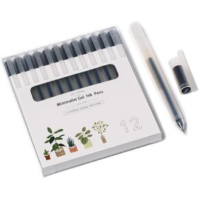 Colored Pens for Note Taking,0.38mm Ultra Fine Point 12 Multicolor Pen for Journaling Writing Drawing Coloring Planner Calendar,12 Count