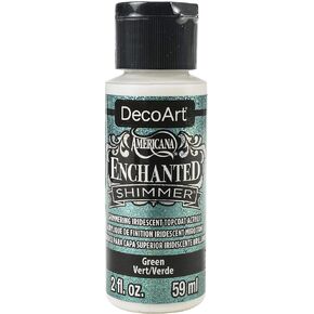 Deco Art ENCHANTED SHIMMR 2OZ GREEN, us:one size