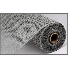 Poly Burlap Mesh - Grey 10 inches x Yard
