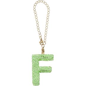 BATIKIL LETTER BAG Charm ، Bling Glitter Letter Charm Charm Oriulit Chief -keychains for woman bag backpack park