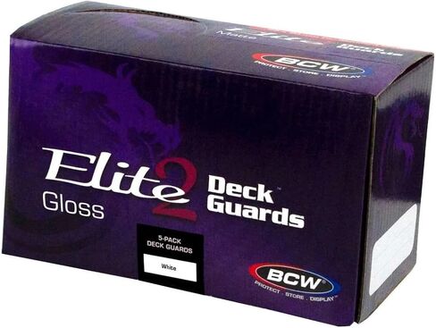 BCW Elite2 Glossy Card Sleeves – Red | Crystal-Clear Front | Textured Back | Fits 2.5" x 3.5" Cards - 100 Ct in Kuwait
